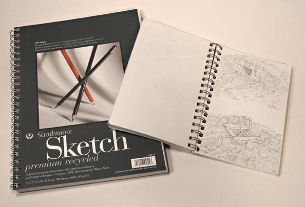 A importância de sketch-books